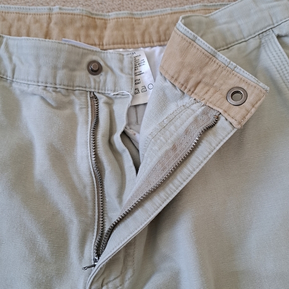 Men's Columbia Pants Lander Canvas Pants Utility Beige 36x34 AM8431 - Picture 6 of 13